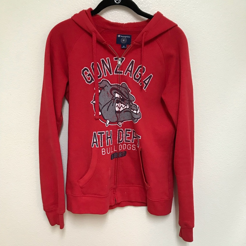 Gonzaga Zip Up Sweatshirt